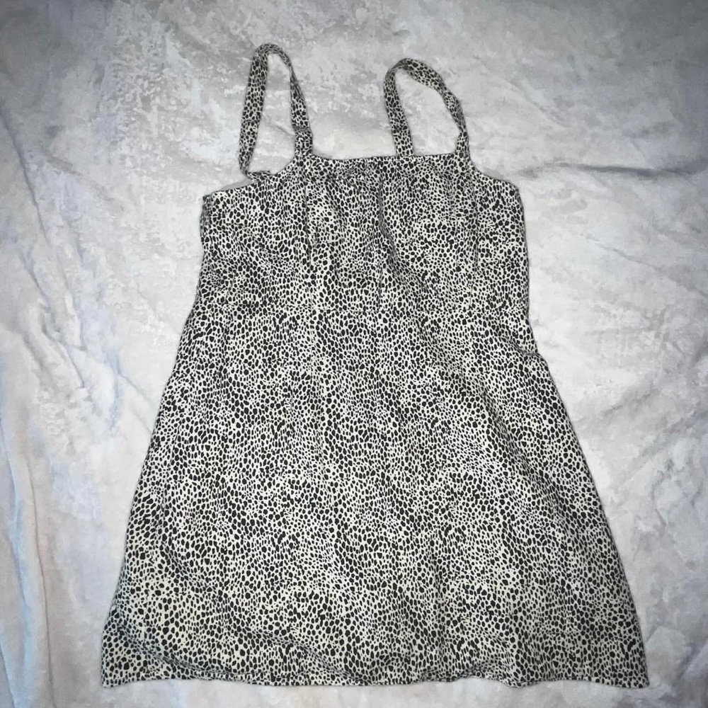 Leopard print dress